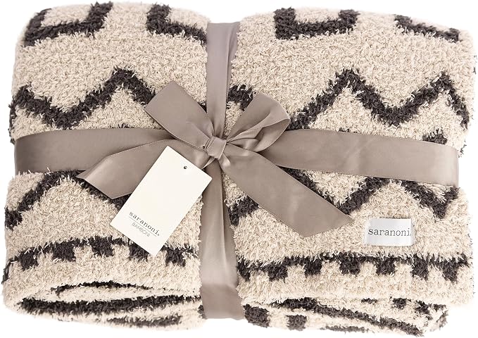 Saranoni Luxury Security Blanket Soft Plush Baby Blanket Mudcloth 20x15 | by SaranoniLuxuryBlankets