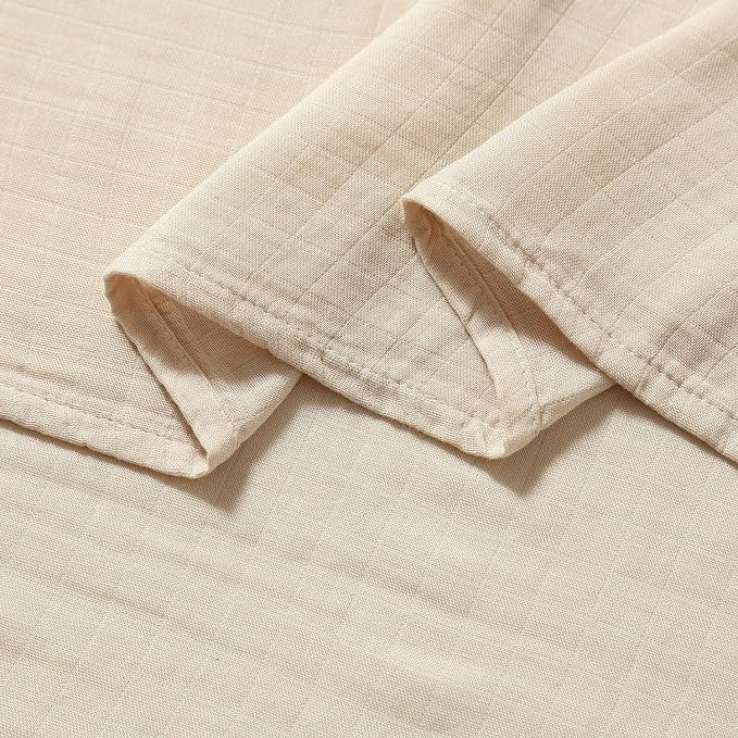 POMISO Muslin Swaddle Blankets for Boys & Girls, Newborn Receiving Blankets - Image 8