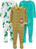 Simple Joys by Carter's Baby Boys 3 pack Snug Fit Footed Cotton Pajamas by SimpleJoysbyCarters