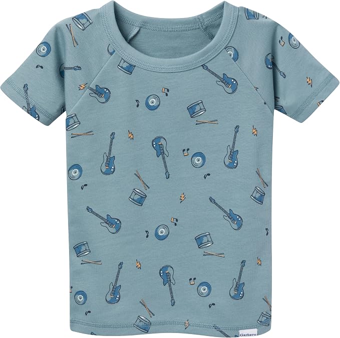 Gerber Baby Boys 4 Piece Pajama Set - Image 5