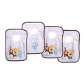Dreambaby Terry Cloth Cotton Pullover Baby Bibs for Teething Feeding and Drooling - Super Absorbent & Extra Soft - Machine Washable for Easy Cleaning - Pets