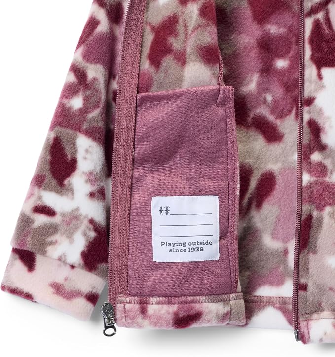 Columbia Youth Girls Benton Springs II Printed Fleece Jacket - Image 5