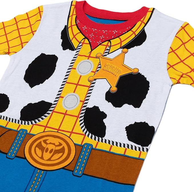 Disney Boys' 4-Piece Snug-fit Cotton Matching Comfortable Pajama Set, Soft & - Image 2