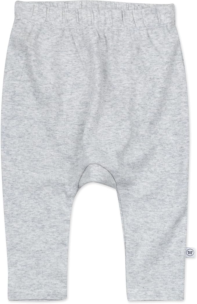 HonestBaby Unisex-Baby Multipack Harem Pants Roomy Fit Pull on Bottoms 100% - Image 2