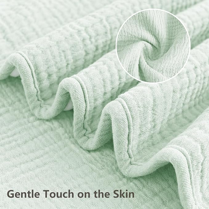 Susurration Muslin Burp Cloths, Soft Baby Burping Cloths - Image 4