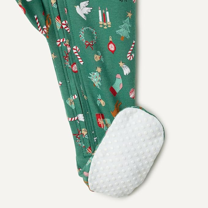 Amazon Essentials x Sofia Grainge Unisex Babies' Cotton Footed Sleep and Play - Image 3