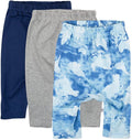 HonestBaby Unisex-Baby Multipack Harem Pants Roomy Fit Pull on Bottoms 100% by HonestBaby