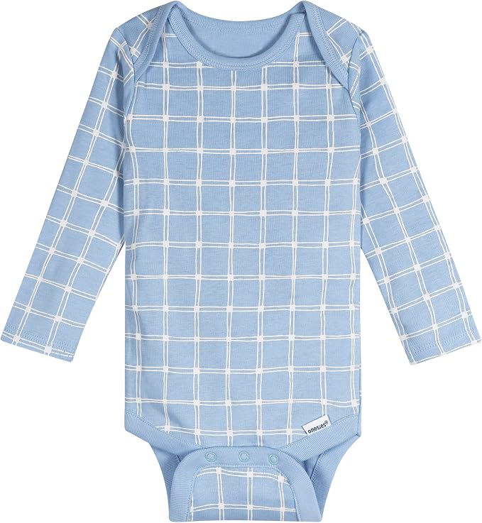 Onesies Brand Baby Boys & Girls 6-Pack Long Sleeve Bodysuits - Image 6