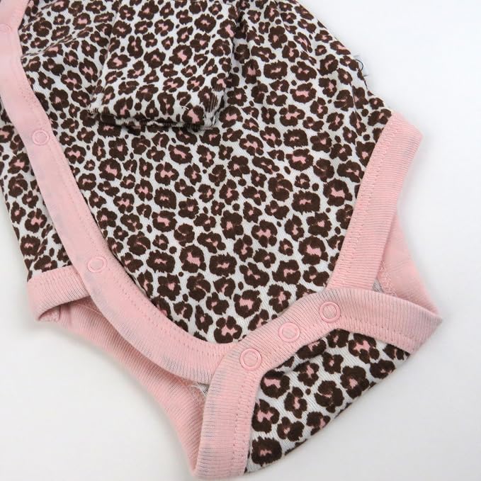 HonestBaby Baby 3-pack Long Sleeve Side-snap Kimono Bodysuits Organic Cotton - Image 6