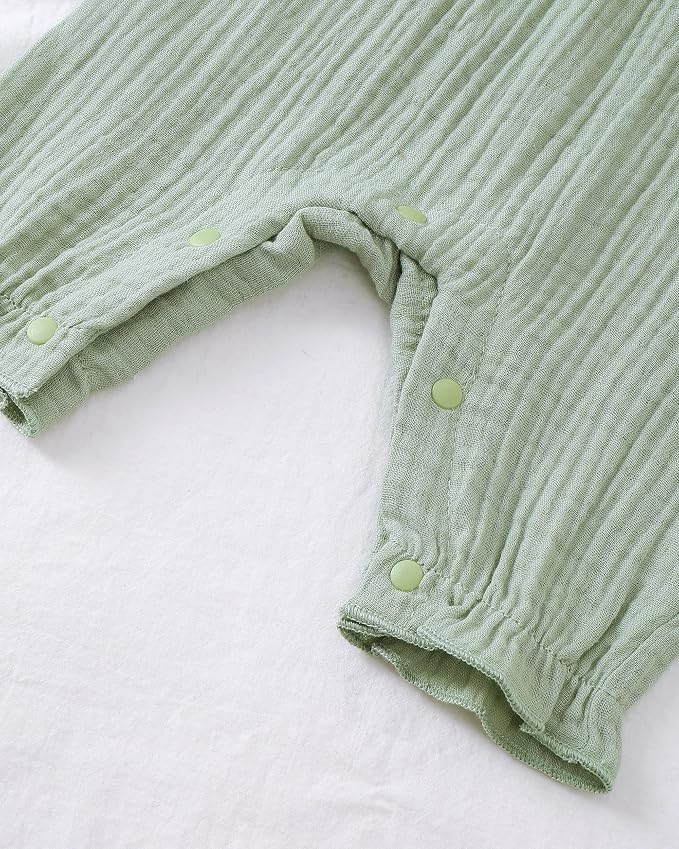Renotemy Newborn Baby Girl Clothes Romper Summer Outfits Preemie-18Months | - Image 6