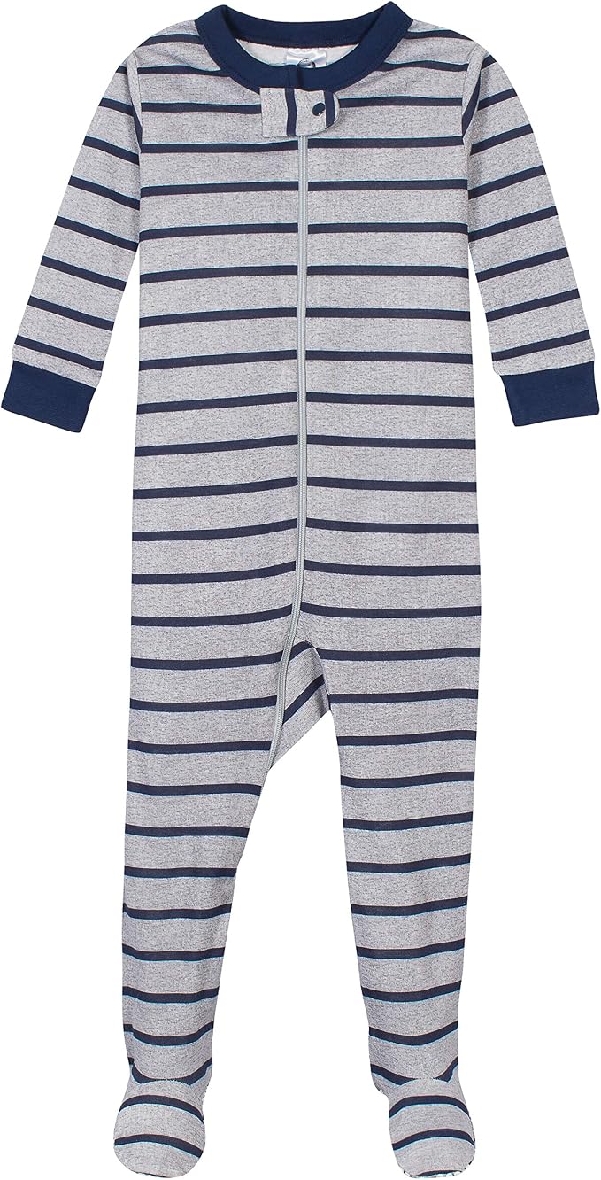 Gerber Baby Boys 2-Pack Footed Pajamas - Image 4