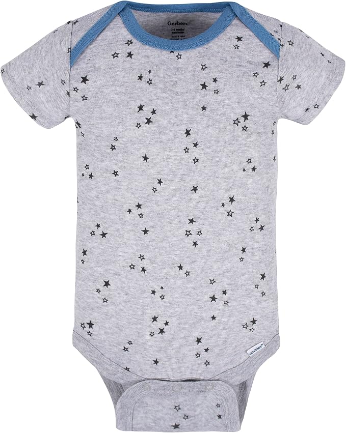 Gerber Baby Boys 8-Pack Short Sleeve Onesies Bodysuits - Image 4