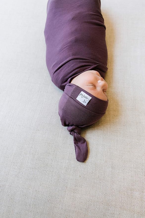 Copper Pearl Swaddle Blankets for Newborns | Soft Stretchy Receiving Blankets - Image 6