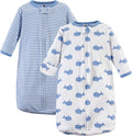 Hudson Baby Unisex Baby Cotton Long-Sleeve Wearable Sleeping Bag by HudsonBaby