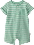 little planet by carter's Unisex Baby Waffle Knit Button-Front Jumpsuit made by LittlePlanet