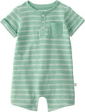 little planet by carter's Unisex Baby Waffle Knit Button-Front Jumpsuit made by LittlePlanet