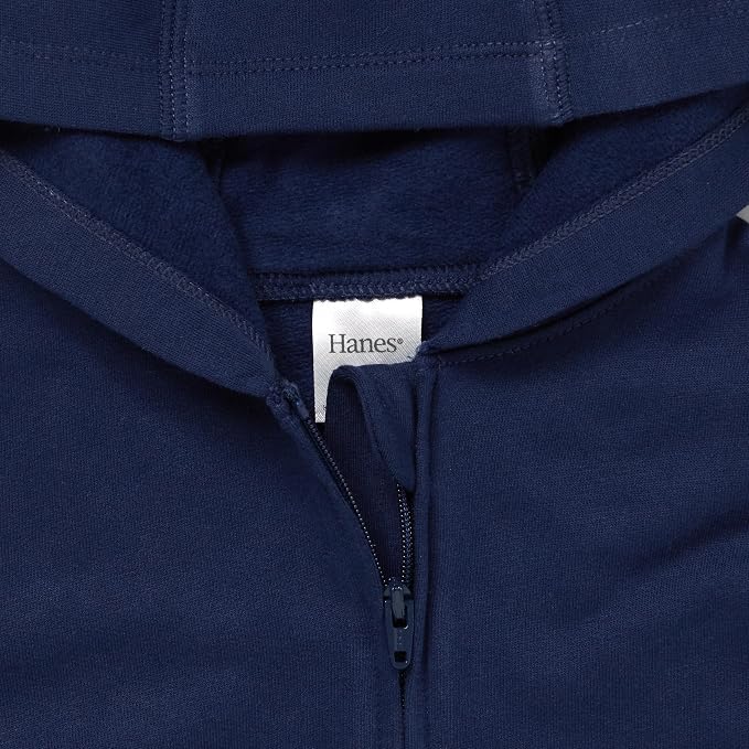 Hanes Baby Pure Comfort French Terry Hoodie, Infant Full-zip Hooded Jacket - Image 3