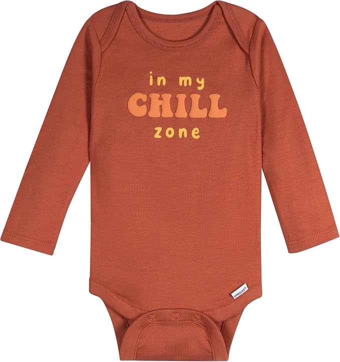 Onesies Brand Baby Boys & Girls 6-Pack Long Sleeve Bodysuits - Image 2
