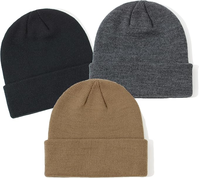 YMYDYFC Baby Beanie 3Pack Toddler Beanie Baby Winter Hats Boy&Girl 0-6Years | - Image 2