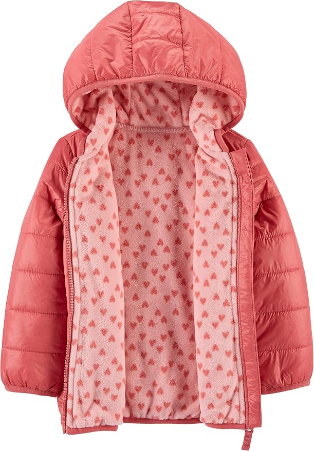 Simple Joys by Carter's Girls' Baby and Toddler Girls' Puffer Jacket - Image 2