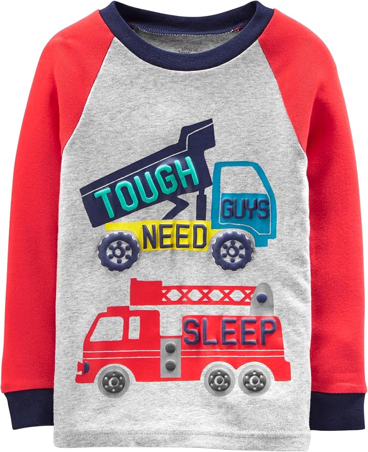 Simple Joys by Carter's Girls 6-piece Snug Fit Cotton Pajama Set - Image 2