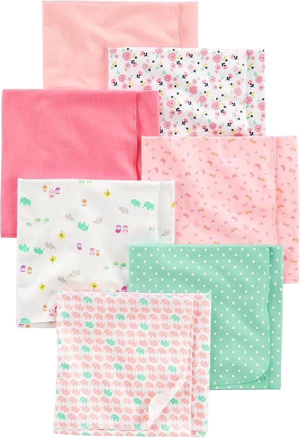 Simple Joys by Carter's Unisex Babies' Flannel Receiving Blankets by SimpleJoysbyCarters