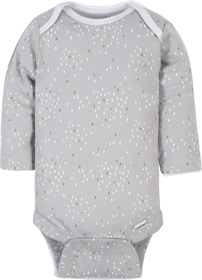 Gerber Baby 6 Pack Long-sleeve Onesies Bodysuit - Image 6