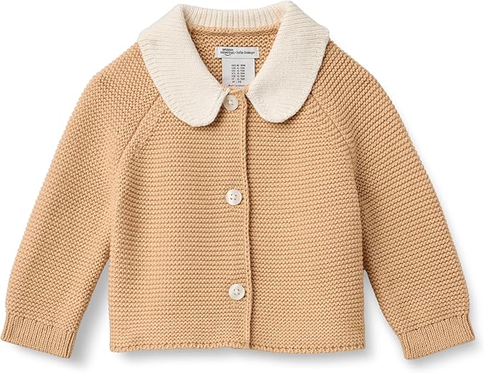 Amazon Essentials x Sofia Grainge Unisex Toddlers and Babies' Peter Pan Collar by AmazonEssentials