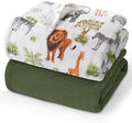 GLLQUEN BABY Muslin Swaddle Blankets by GLLQUENBABY