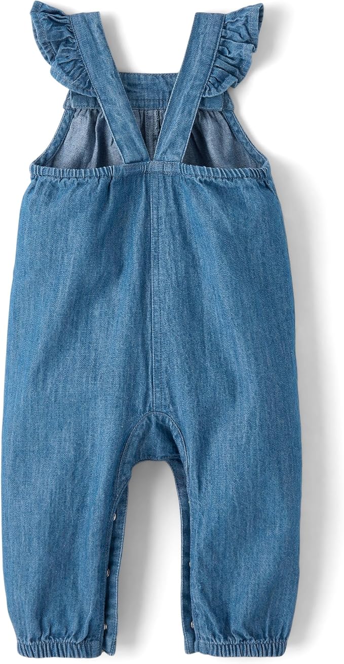 The Children's Place Baby Girls' And Newborn Everyday Summer Rompers - Image 3