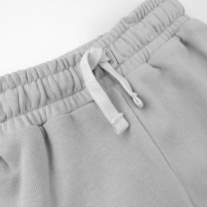 HonestBaby unisex-baby Light Weight Hoodie & Sweatpant Set 100% Organic Cotton - Image 3