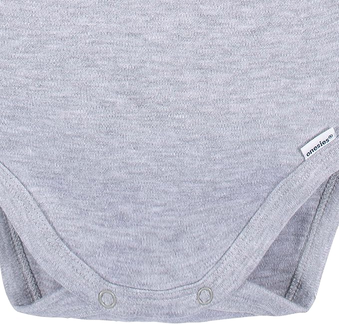 Gerber Baby Boys & Girls Long Sleeve Onesies Multi-Pack Interlock 180 Gsm - Image 5
