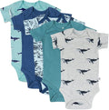 HonestBaby 5-pack Short Sleeve Bodysuits One-piece 100% Organic Cotton by HonestBaby