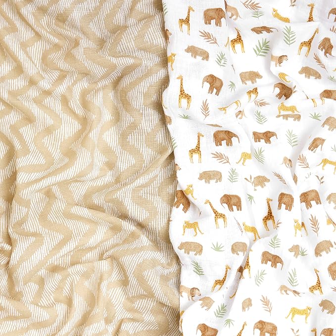 aden + anais Essentials Swaddle Blanket, Muslin Blankets - Image 4