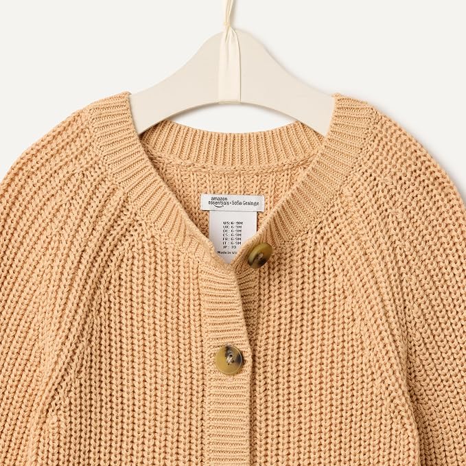 Amazon Essentials x Sofia Grainge Unisex Babies' Cotton Knit Playsuit - Image 5