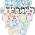 Cotton Waterproof Baby Bibs by 2ooya