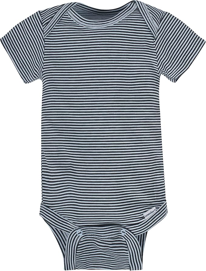 Gerber Baby Boys 8-Pack Short Sleeve Onesies Bodysuits - Image 5