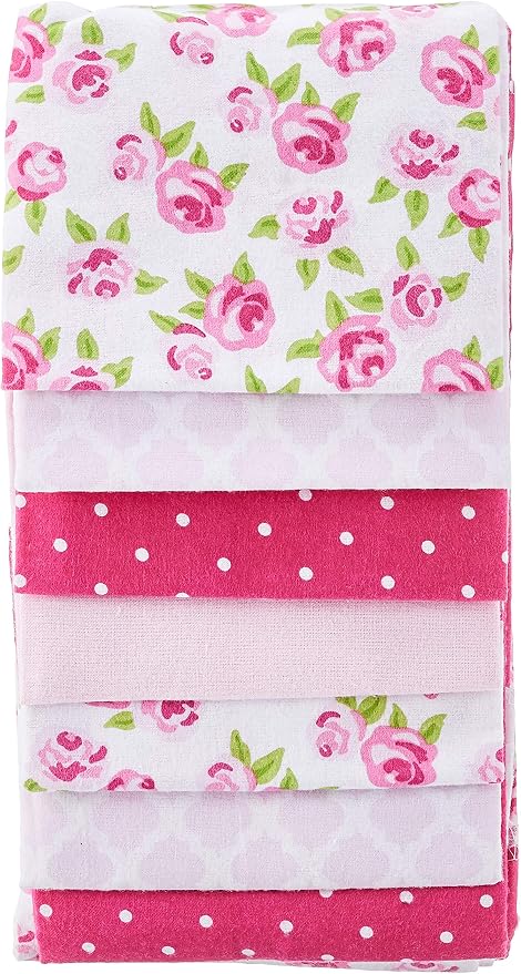 Hudson Baby Unisex Baby Cotton Flannel Receiving Blankets Bundle, One Size - Image 3