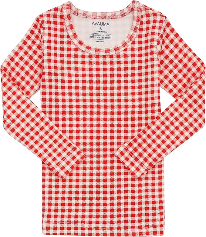 AVAUMA Baby Boys Girls Pajama Set 6M-7T Kids Cute Toddler Snug fit Pattern - Image 4