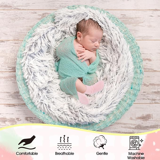 8 Pairs Newborn Socks Thick Cotton Terry Turn Cuff Baby Socks 0-6 Months Cute - Image 4