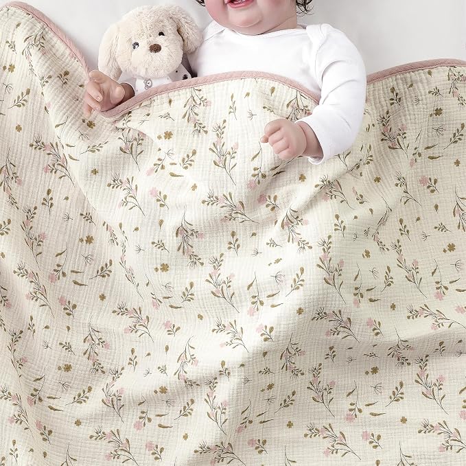 CREVENT 2Pcs 30''X40'' Cute Cozy Fluffy Warm Baby Blankets - Image 7