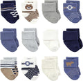 Hudson Baby Basics Unisex Baby Cozy Terry Baby Sock 12-Pack by HudsonBaby