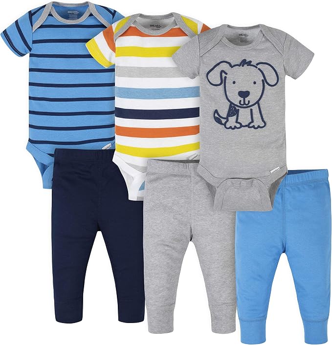 Onesies Brand Unisex Baby 3 Outfit Bundle Mix Match Pants Set by OnesiesBrand