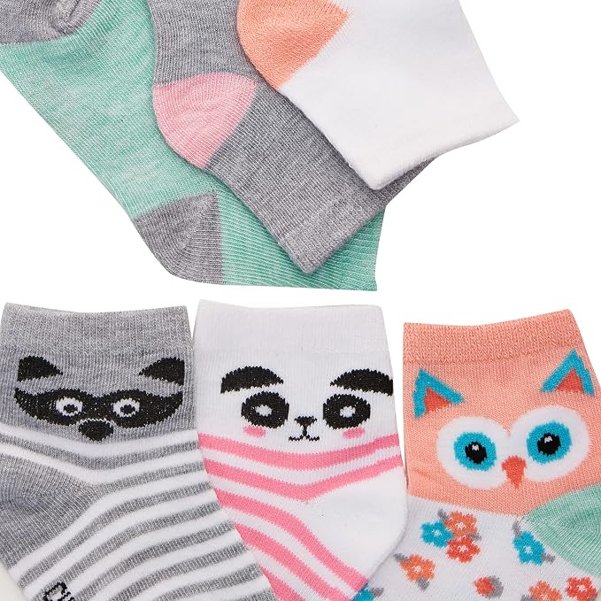 Cherokee Baby Girls' 12 Pack Shorty Ankle Socks - Image 3