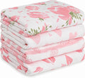 GLLQUEN BABY Muslin Swaddle Blankets 4Pk Receiving Blanket Large 35" x 40" | by GLLQUENBABY