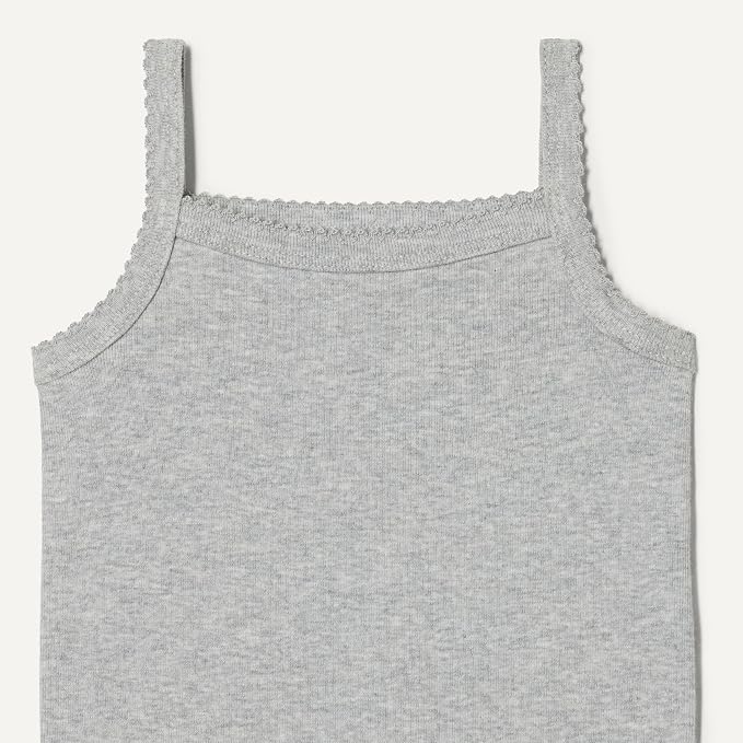 Amazon Essentials Baby Girls' Cotton Sleeveless Bodysuits, Baby Clothes - Image 3
