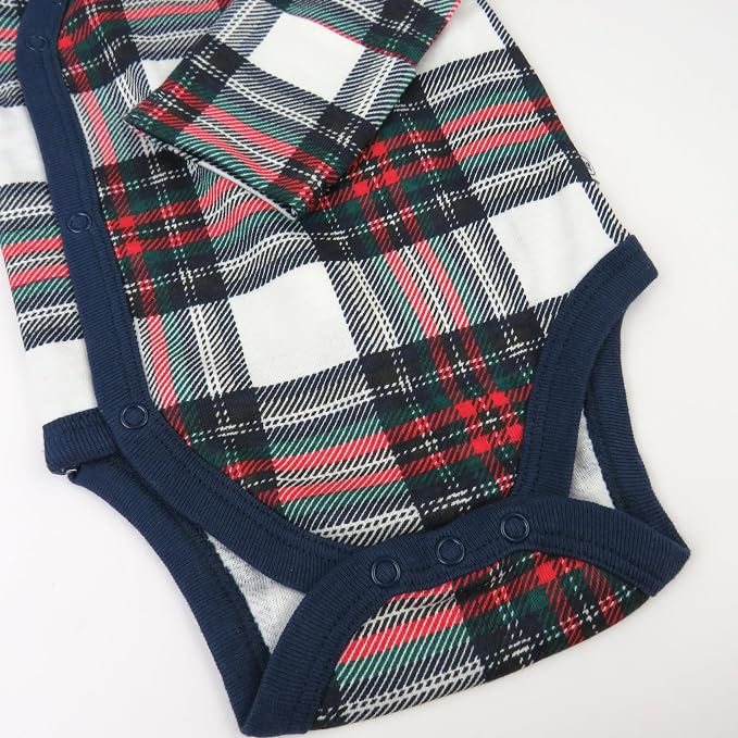 HonestBaby Baby 3-pack Long Sleeve Side-snap Kimono Bodysuits Organic Cotton - Image 3