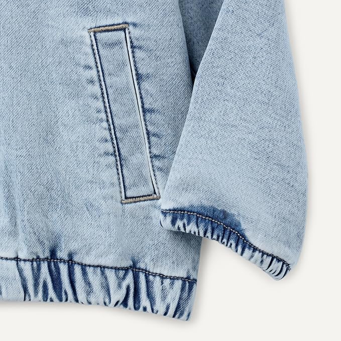 Amazon Essentials Unisex Babies' Soft Stretch Regular-Fit Denim Jacket - Image 5