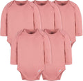 Gerber Baby Boys & Girls Long Sleeve Onesies Multi-Pack Interlock 180 Gsm by Gerber