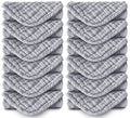 Muslin Burp Cloths 100% Cotton Large 20''x10'' Extra Soft and Absorbent Baby Wash Cloths Spit Up Rags - Baby Burping Cloth for Boys Girls Items(12 Pack Grey)